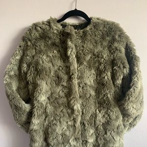 H&M • Faux Fur Coat